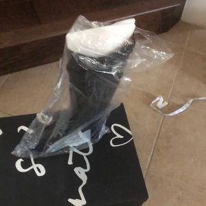 Never worn black riding boots